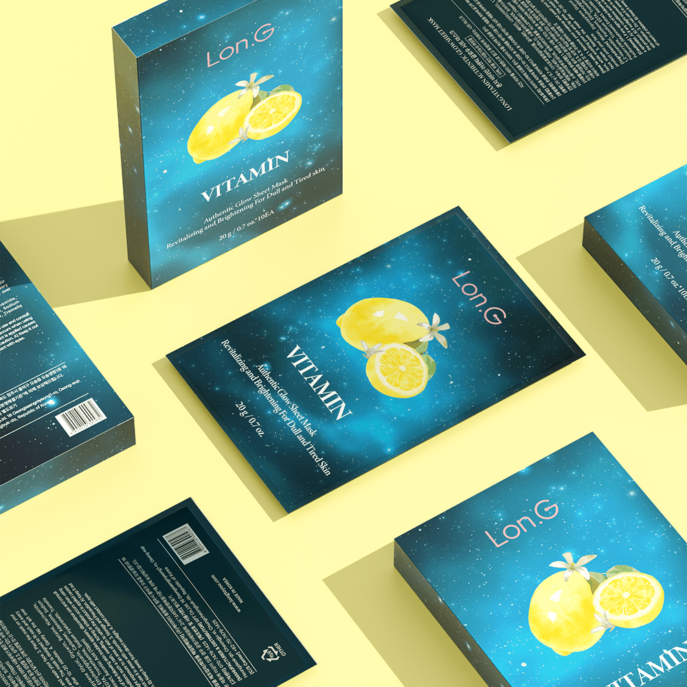 Lon.G Cica Vitamin Authentic Glow Sheet Mask (10 units) - Image 2