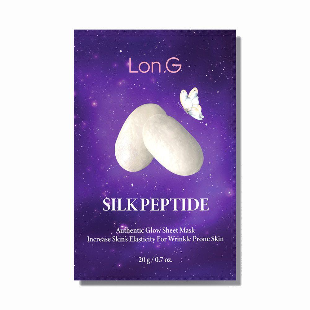 Lon.G Silk Peptide Authentic Glow Sheet Mask 10EA