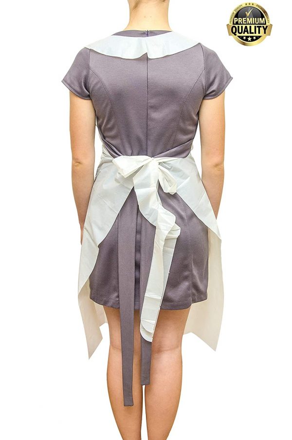 Disposable White Apron 100pcs - Image 3
