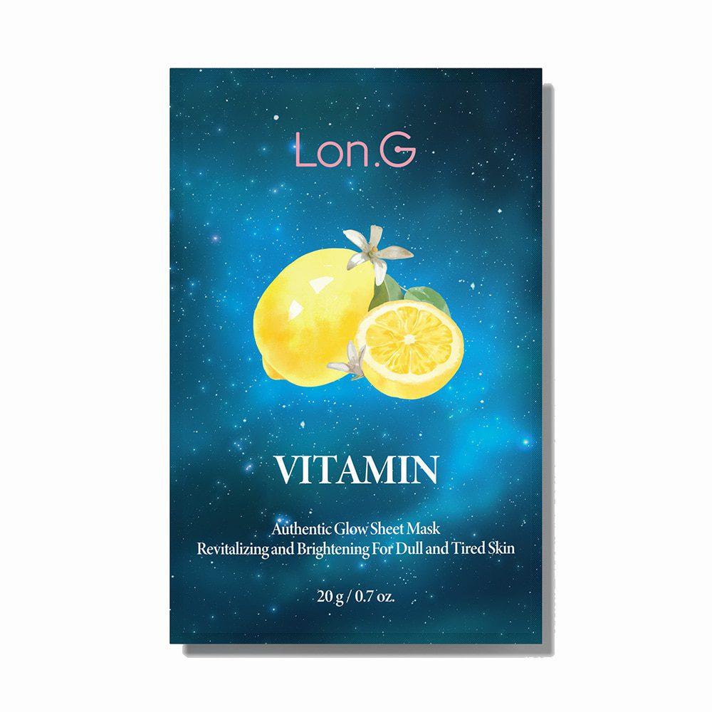 Lon.G Cica Vitamin Authentic Glow Sheet Mask (10 units)