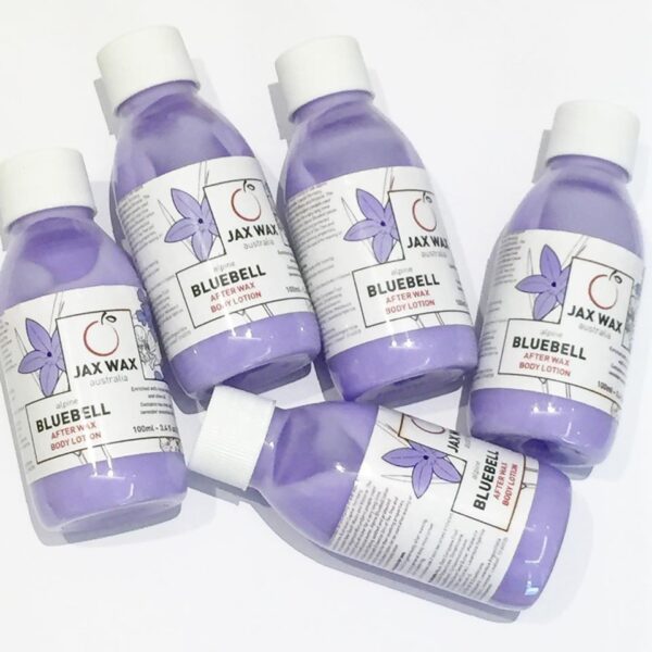 Jax Wax Alpine Bluebell After Wax Body Lotion Retail Size 4oz 5pk