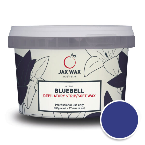 500g Jar/pack of Alpine Bluebell Depilatory Strip/Soft Wax.