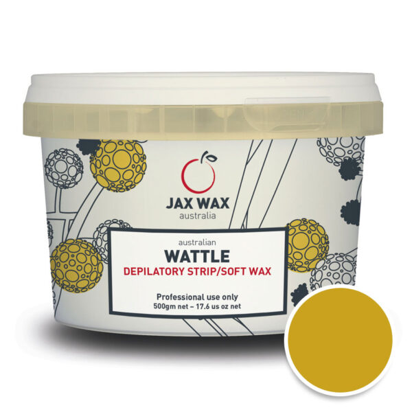 500g Jar/pack of Australian Wattle Depilatory Strip/Soft Wax.