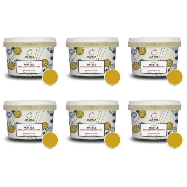 500g Jars/packs of Australian Wattle Depilatory Strip/Soft Wax.
