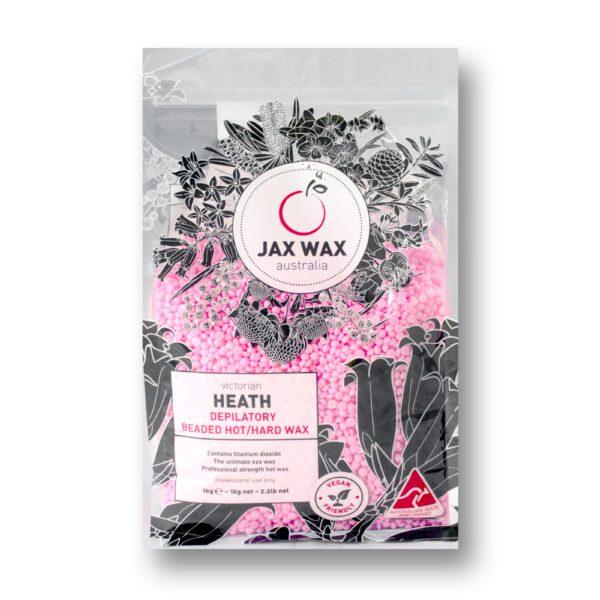 A 1kg pack of Victorian Heath Depilatory beaded hot/hard wax.