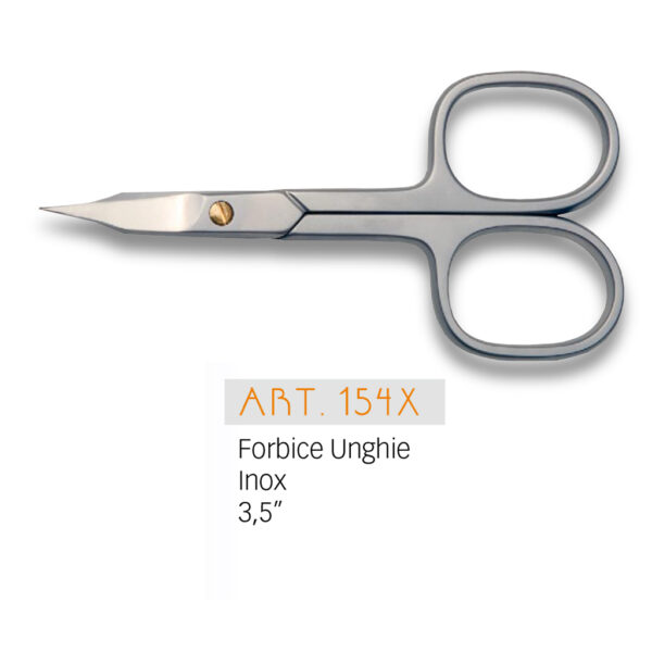 Baruffaldi  3.5" Stainless Steel Cuticle Scissor