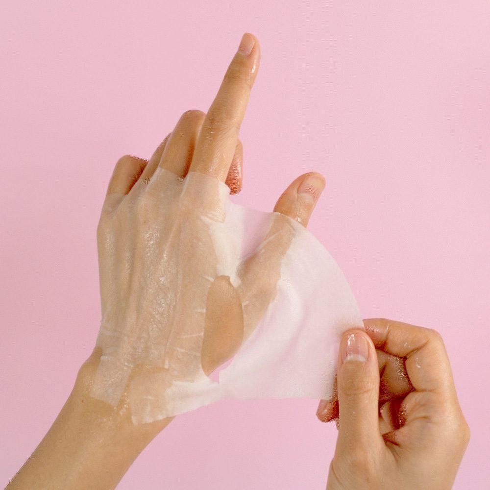 Lon.G Silk Peptide Authentic Glow Sheet Mask 10EA - Image 5